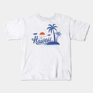 (I've Never Been to) Hawaii - White Background Kids T-Shirt